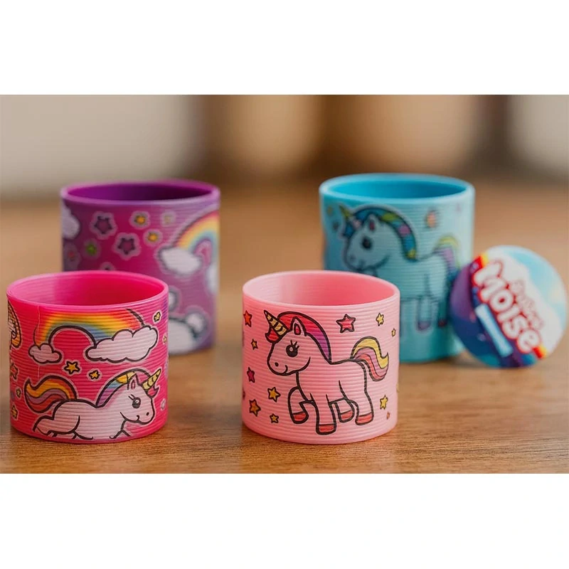 Plastová pružina s jednorožcom Dream Horse – 7 × 7 × 5 cm