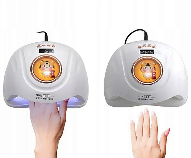 UV/LED lampa na nechty 268W so 57 diódami