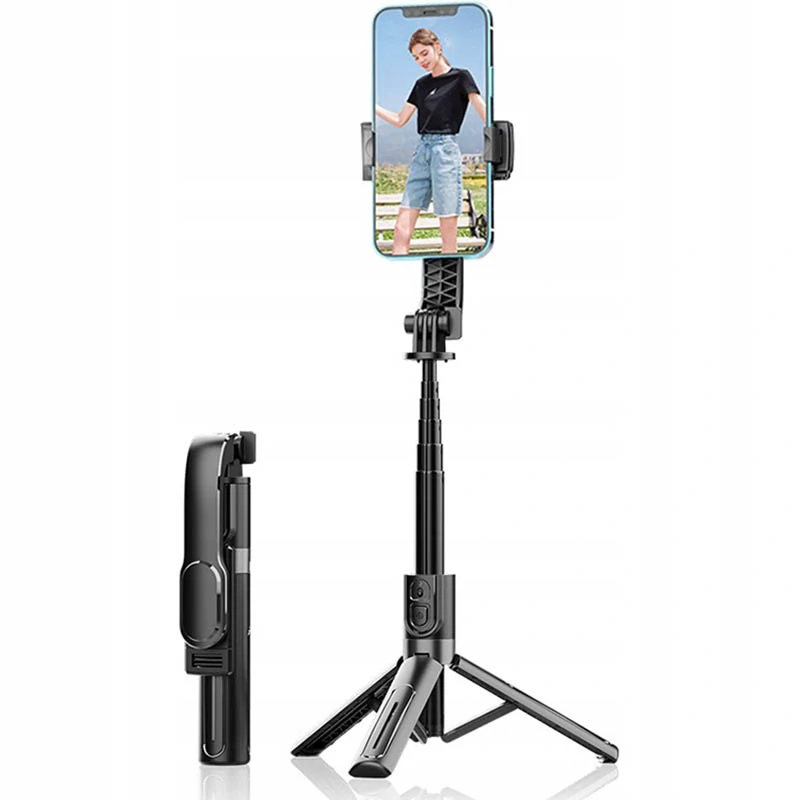 Kompaktný selfie držiak s funkciou statívu a Bluetooth ovládačom 90 cm