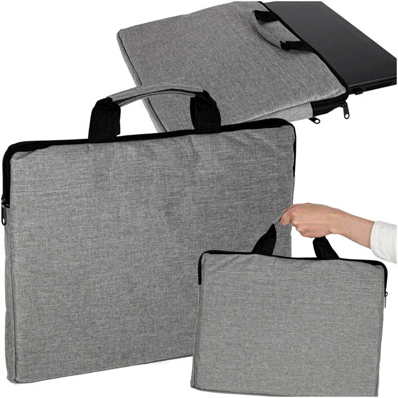 Taška na notebook 15,6" sivá na rameno