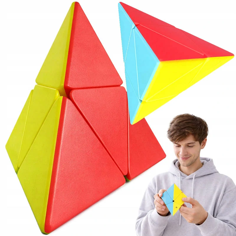 Logická kocka pyramída 2 x 2 x 2 Pyraminx