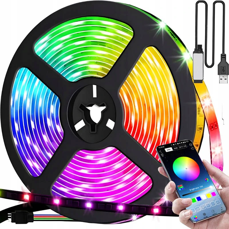 LED pás RGB 3 m Bluetooth