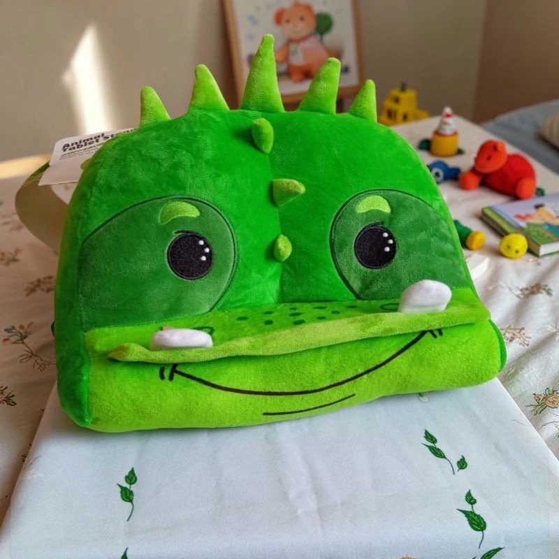 Plyšový stojan na knihu alebo tablet 31 × 25 × 18 cm