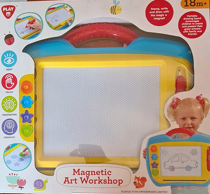 Magnetická tabuľa na kreslenie pre deti PlayGo Toys 35 x 27 cm