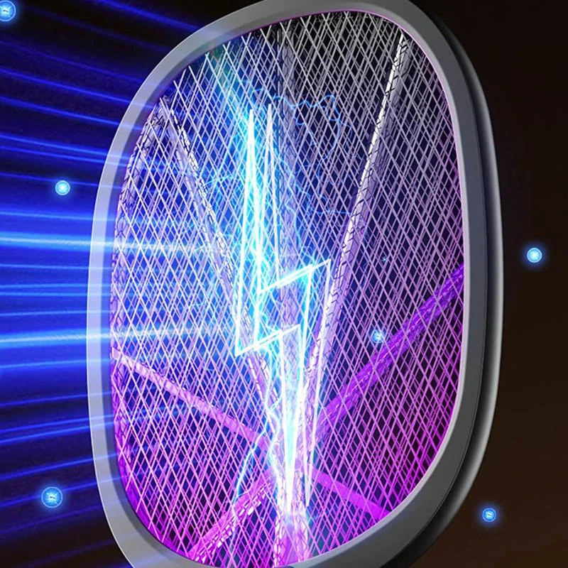Elektrická plácačka na muchy a komáre s UV lampou