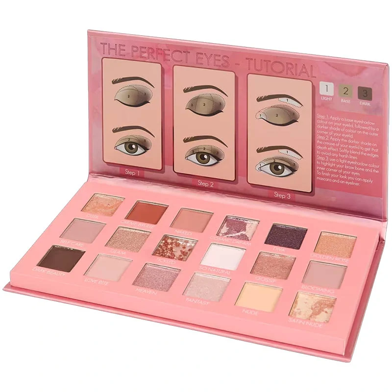 FABFACTORY Warm Blush Nude Eyeshadow Palette
