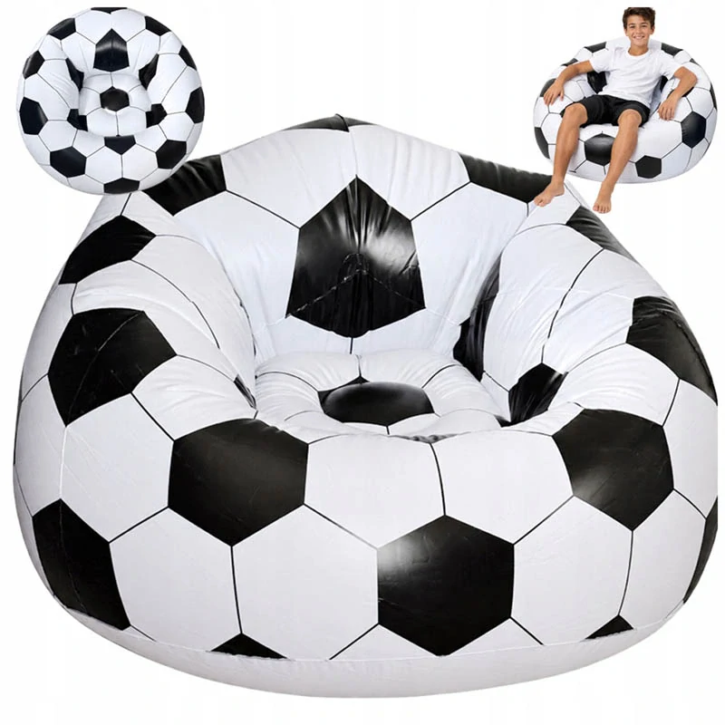 Nafukovacie kreslo futbalová lopta