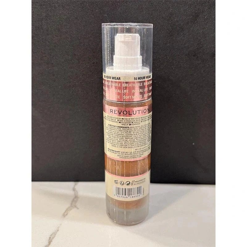 Makeup Revolution IRL Filter Longwear Foundation F15