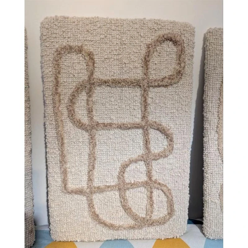 Nástenná textilná dekorácia – sada 3 obrazov 40 × 60 cm