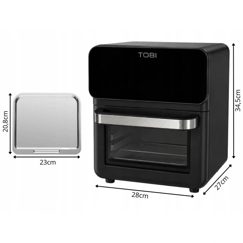 Teplovzdušná fritéza Air Fryer 16L 2400 W