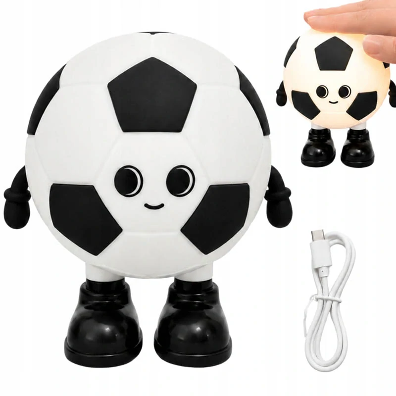 Nočná LED lampa Futbalová lopta