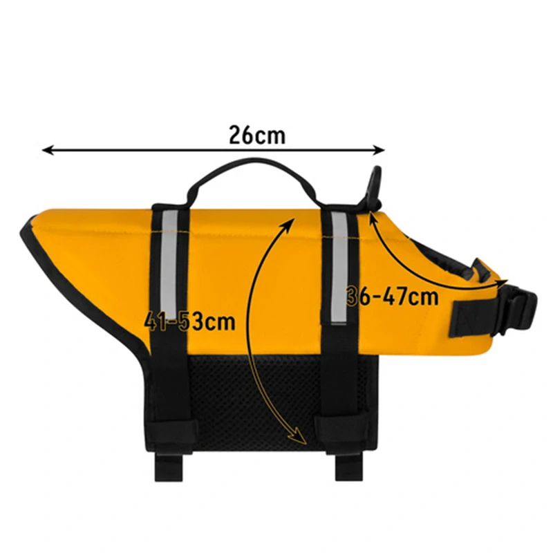 Záchranná vesta pre psa do vody veľkosť S 4-7 kg