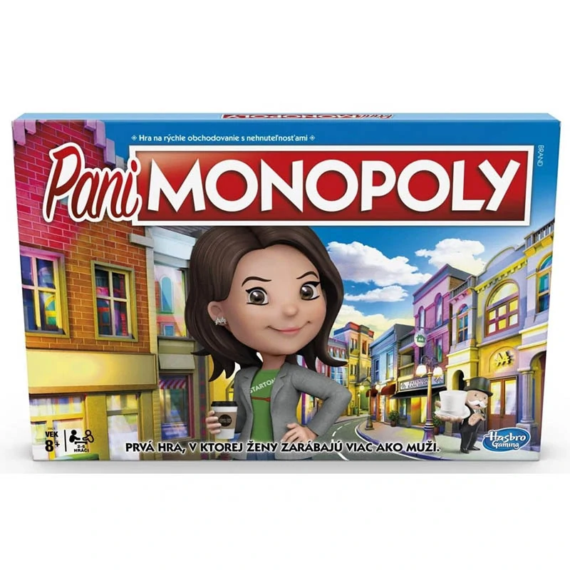 Pani Monopoly – spoločenská hra pre 2 až 6 hráčov