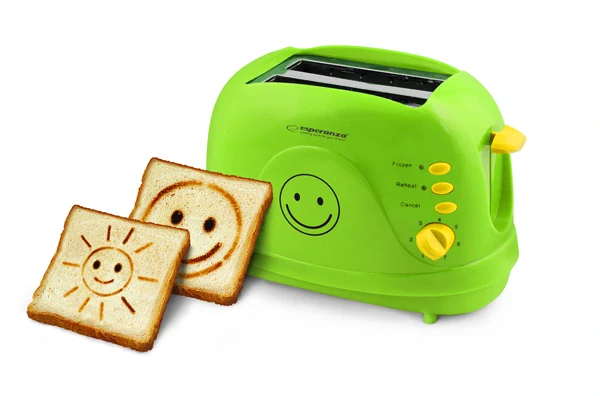 Zelený hriankovač Esperanza SMILEY 750 W