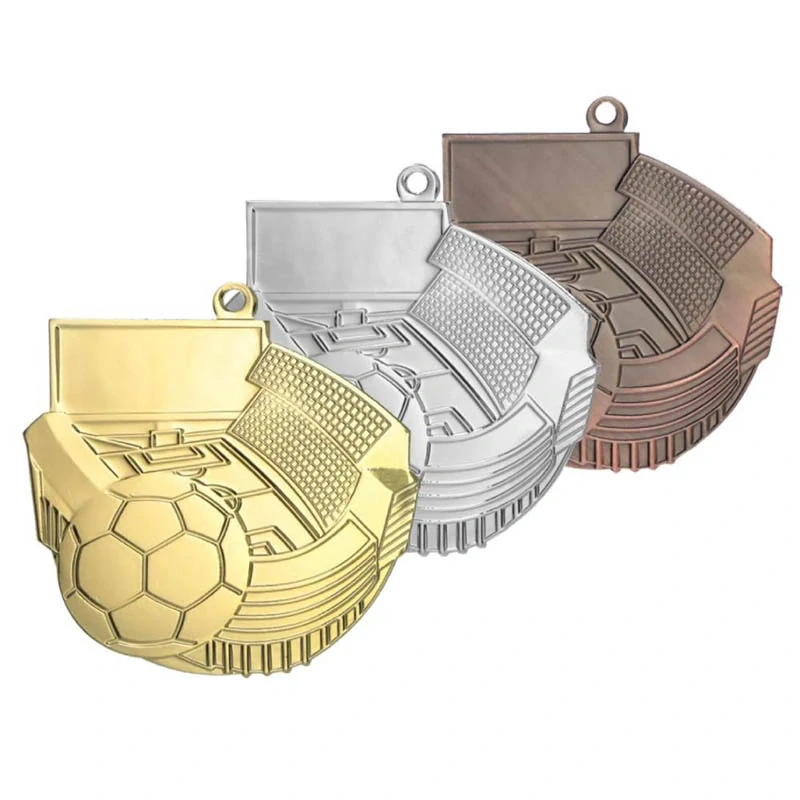 MMC6067 Bronzová futbalová medaila 60 × 56 mm