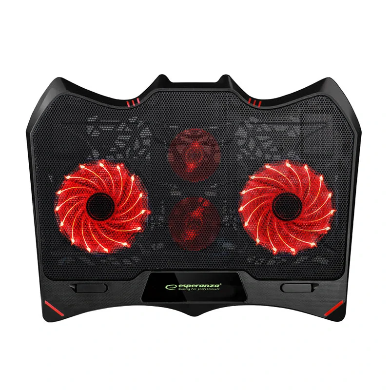 Chladiaca podložka pod notebook Esperanza BURAN LED so 4 ventilátormi