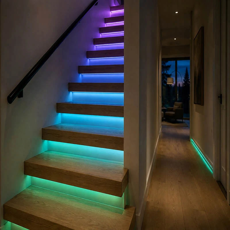 RGB IC LED pás 10 m s Bluetooth, aplikáciou a diaľkovým ovládaním
