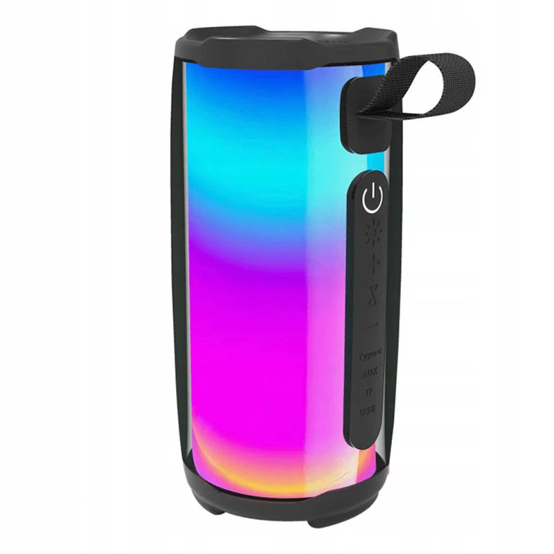 Prenosný Bluetooth reproduktor s RGB osvetlením, FM rádiom, USB a microSD
