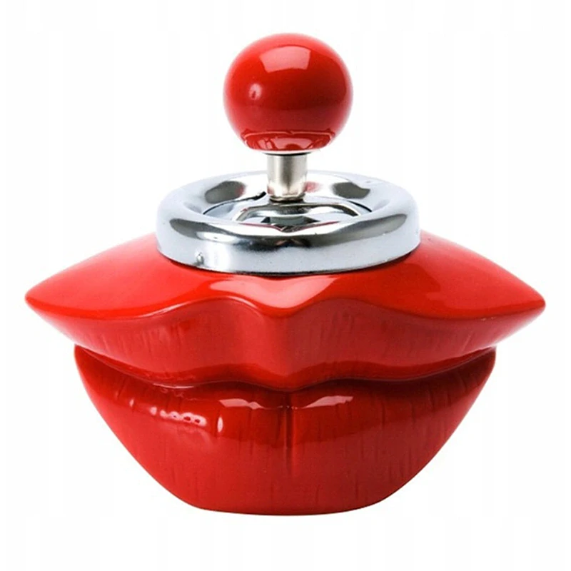 Red Lips - Protipožiarny popolník roto pohlcujúci zápach