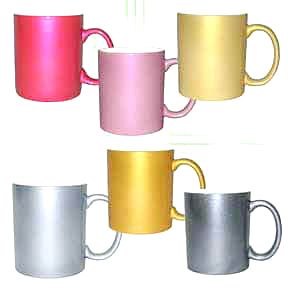 Hrnček 330ml s potlačou metalický