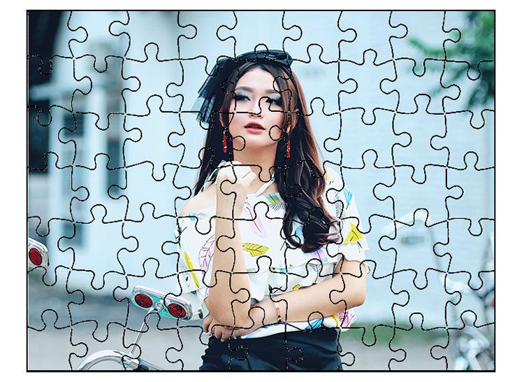 Puzzle magnetické s potlačou 18x13cm (63 dielikov)