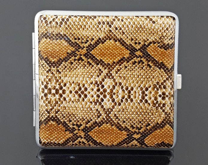Tabatierka na cigarety koža SNAKE