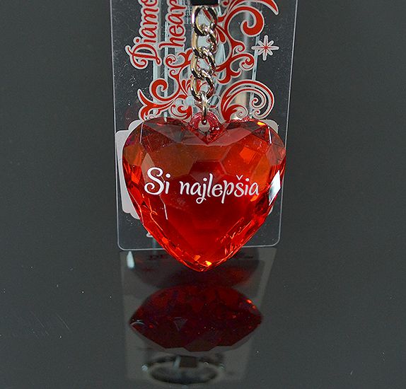 Prívesok Diamond Heart Si najlepšia