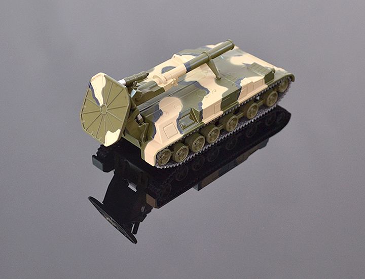 Model samohybného mínometu 2S4 Tyulpan 1:74