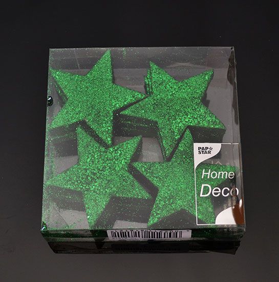 Dekorácia Papstar Home Deco hviezdy 12ks