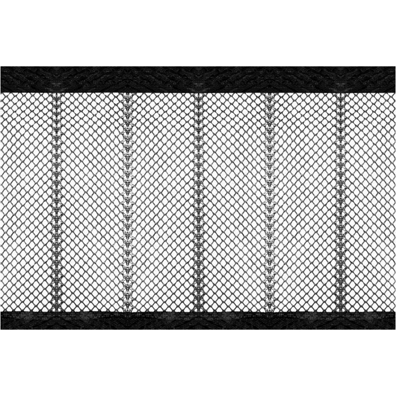 Magnetická sieťka na dvere proti hmyzu HQ čierna nastaviteľná 80/90/100 x 210/220 cm