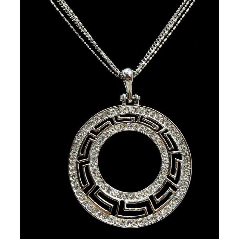 Náhrdelník dámsky Lorenti Big Ring silver