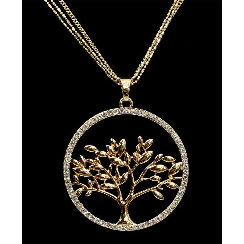 Náhrdelník dámsky Lorenti Tree in Ring gold I.
