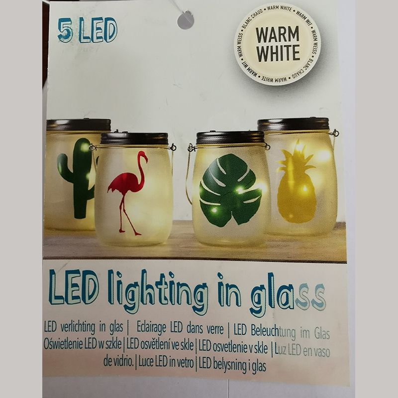 Dekoračná dóza LED 15x10cm 