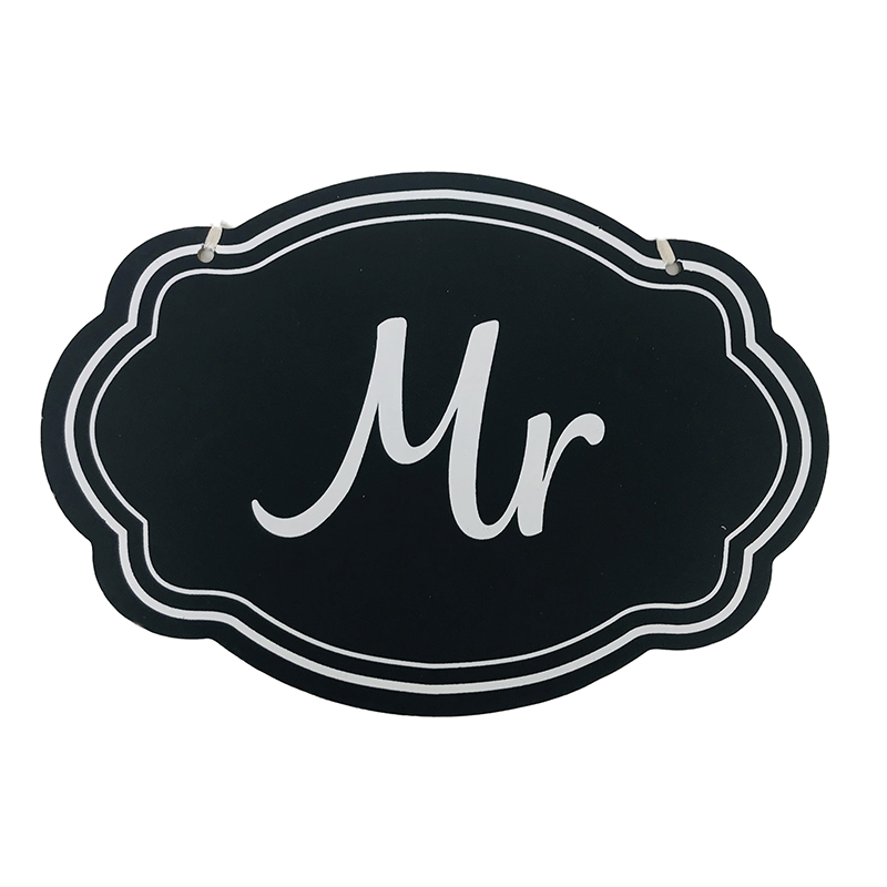 Svadobná tabuľka dekoračná Mr./Mrs.