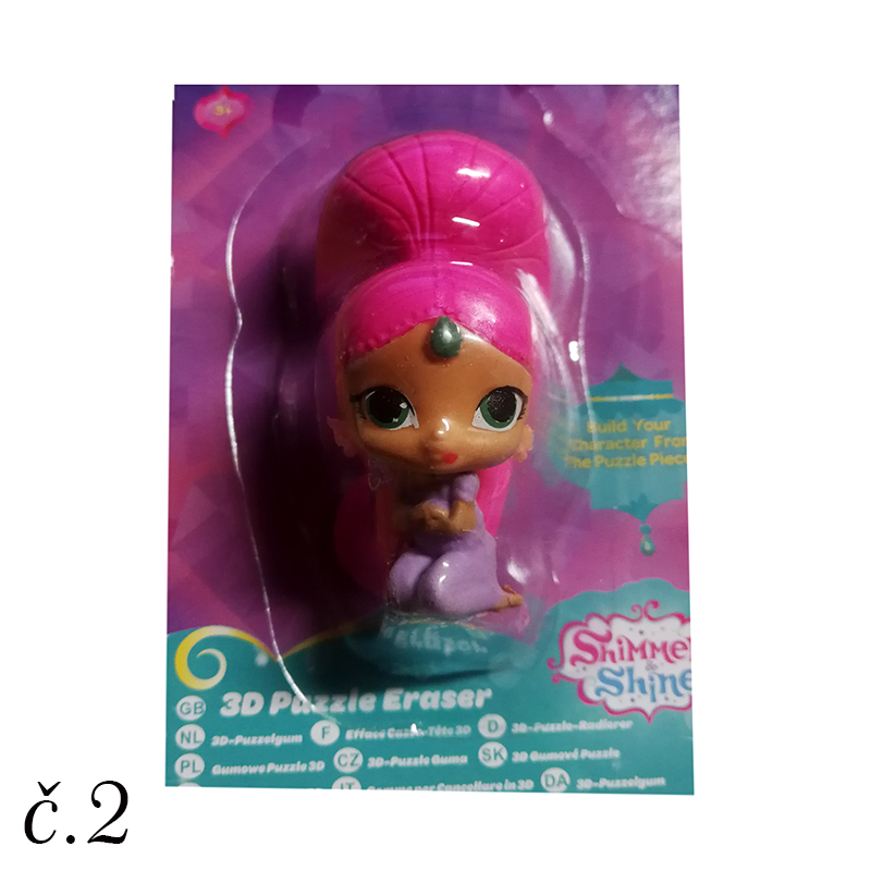 Guma disney postavička 3D