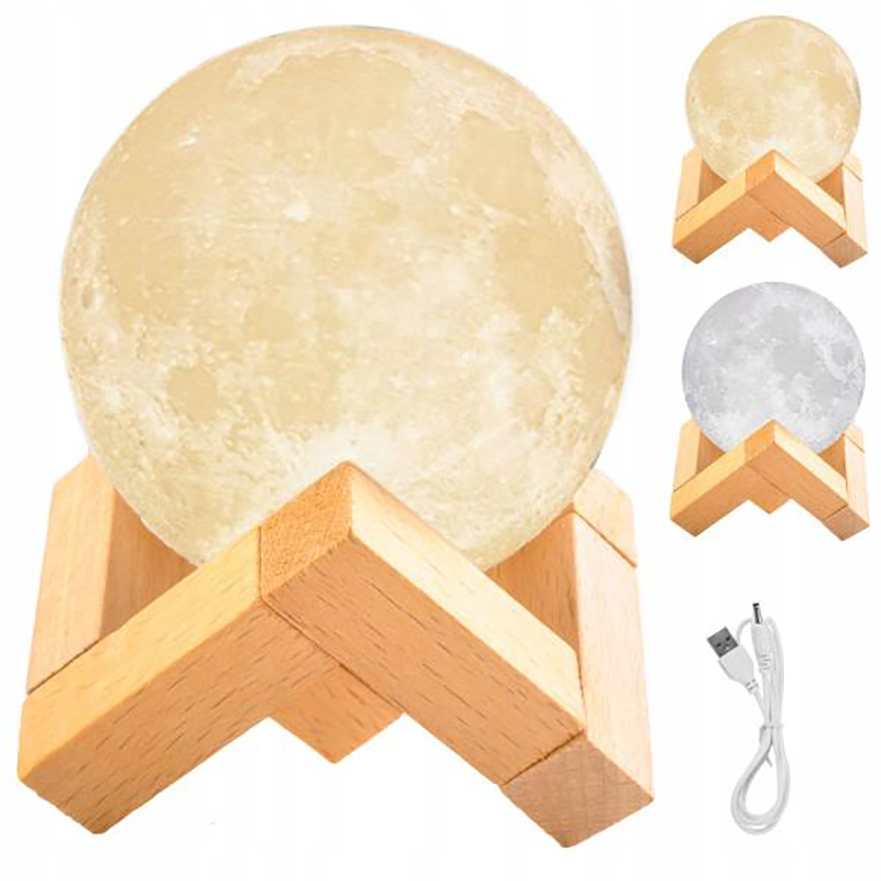 Lampa nočná Mesiac 8cm