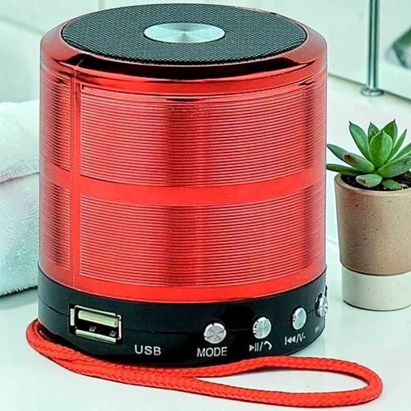 Bluetooth reproduktor valcový 3W prenosný