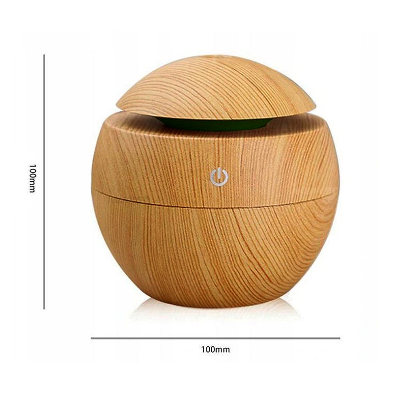 Ionizátor a zvlhčovač vonný USB svetlohnedý