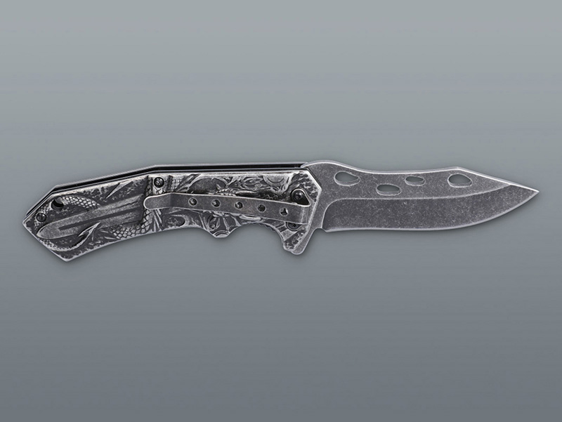 Vreckový nôž Wolf 3D 21/9cm