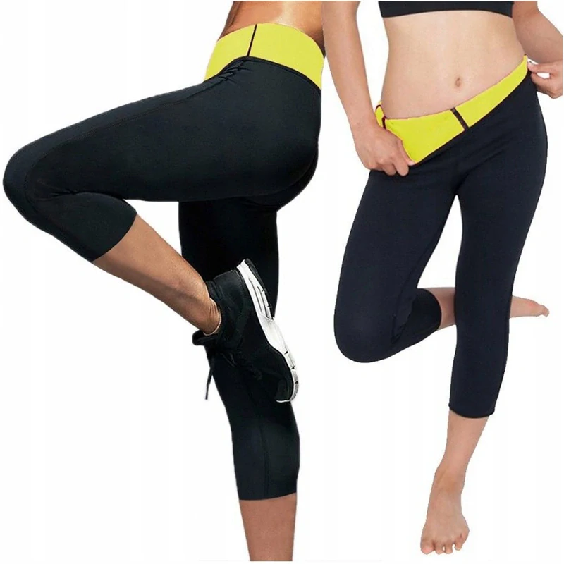 HOT FITNESS - Neoprénové zoštíhľujúce nohavice XL