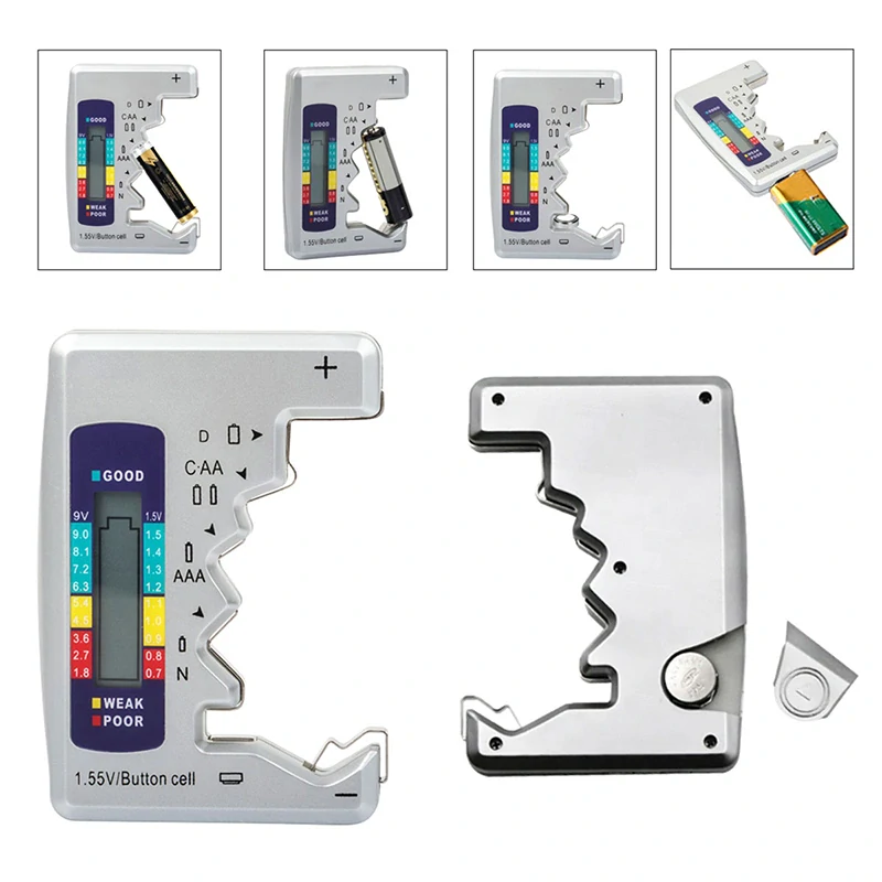 Tester batérií LCD