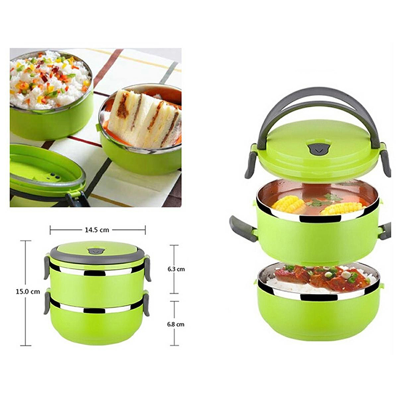 Obedár Lunchbox 0,75L zelený