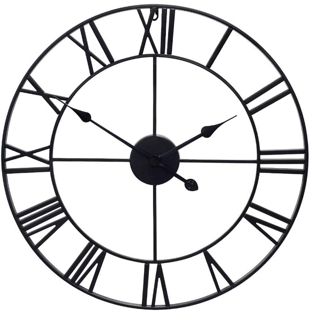 Rímske nástenné hodiny retro vintage 60 cm