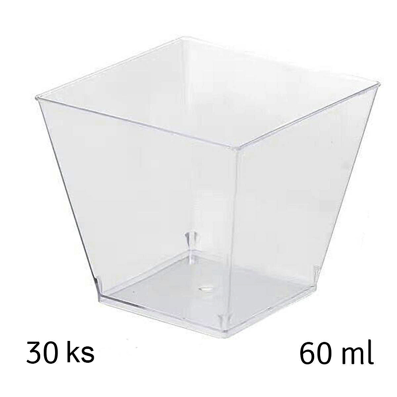 Sada pohárov na občerstvenie 60ml 30ks