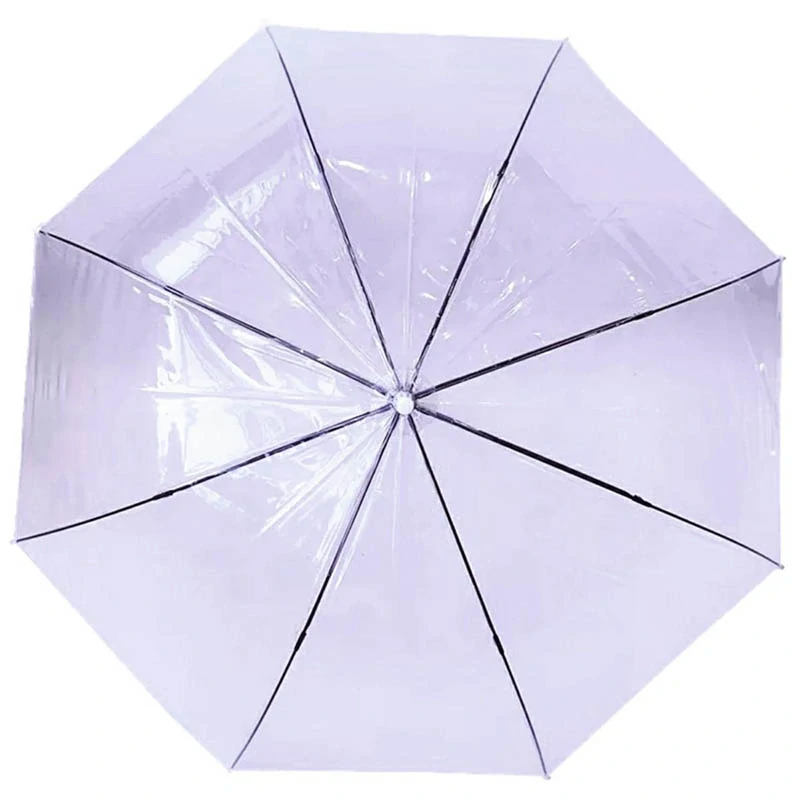 Transparentný dáždnik automatický 91 cm