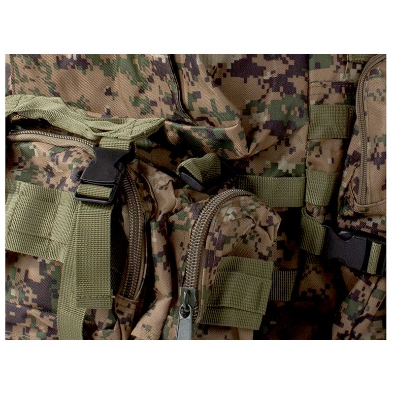 Taktický vojenský ruksak na prežitie 45l + 3,5l kamufláž Panther
