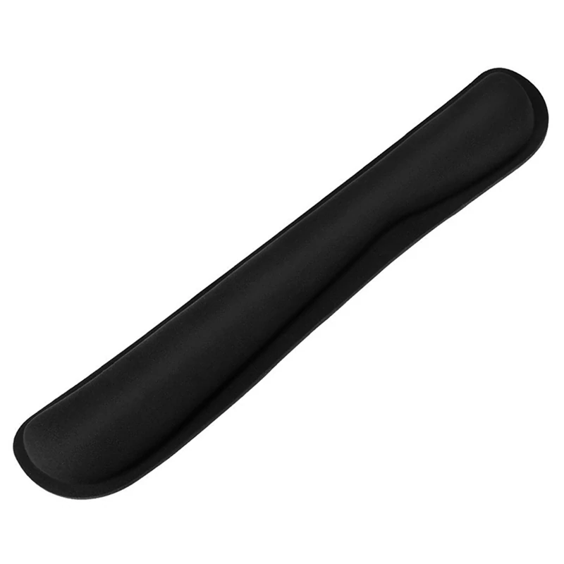 Gélová ergonomická podložka pod klávesnicu čierna