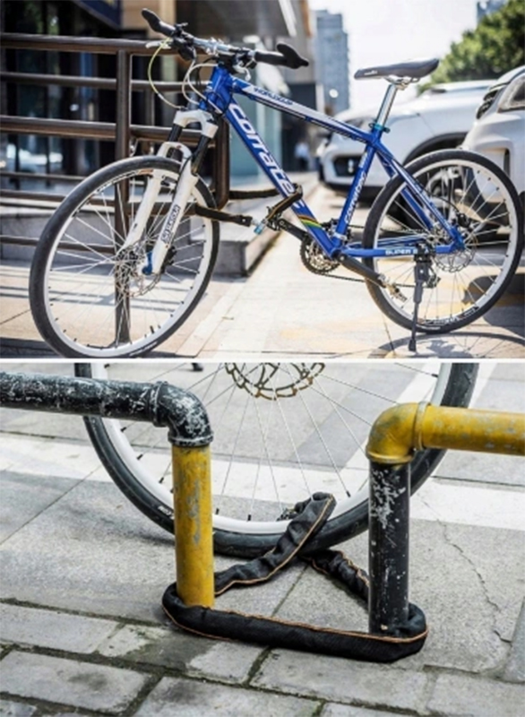 Zámok na bicykel 100cm