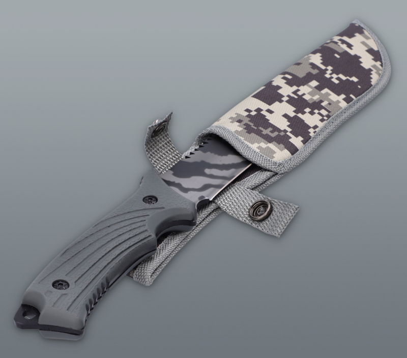 Nôž taktický Columbia 918A kamufláž 30/16cm