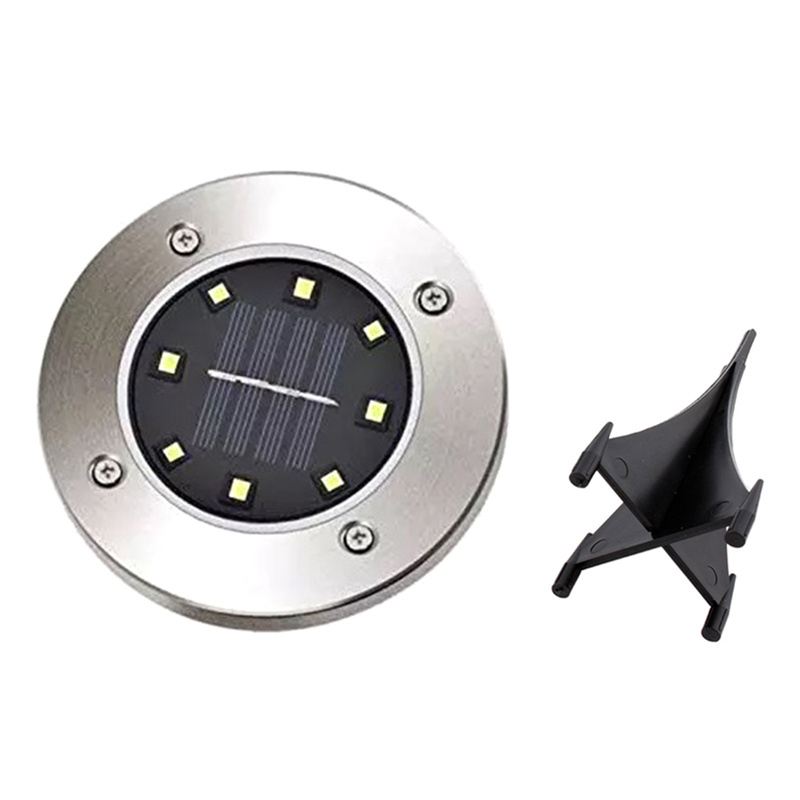 Záhradné solárne lampy 8LED 4ks